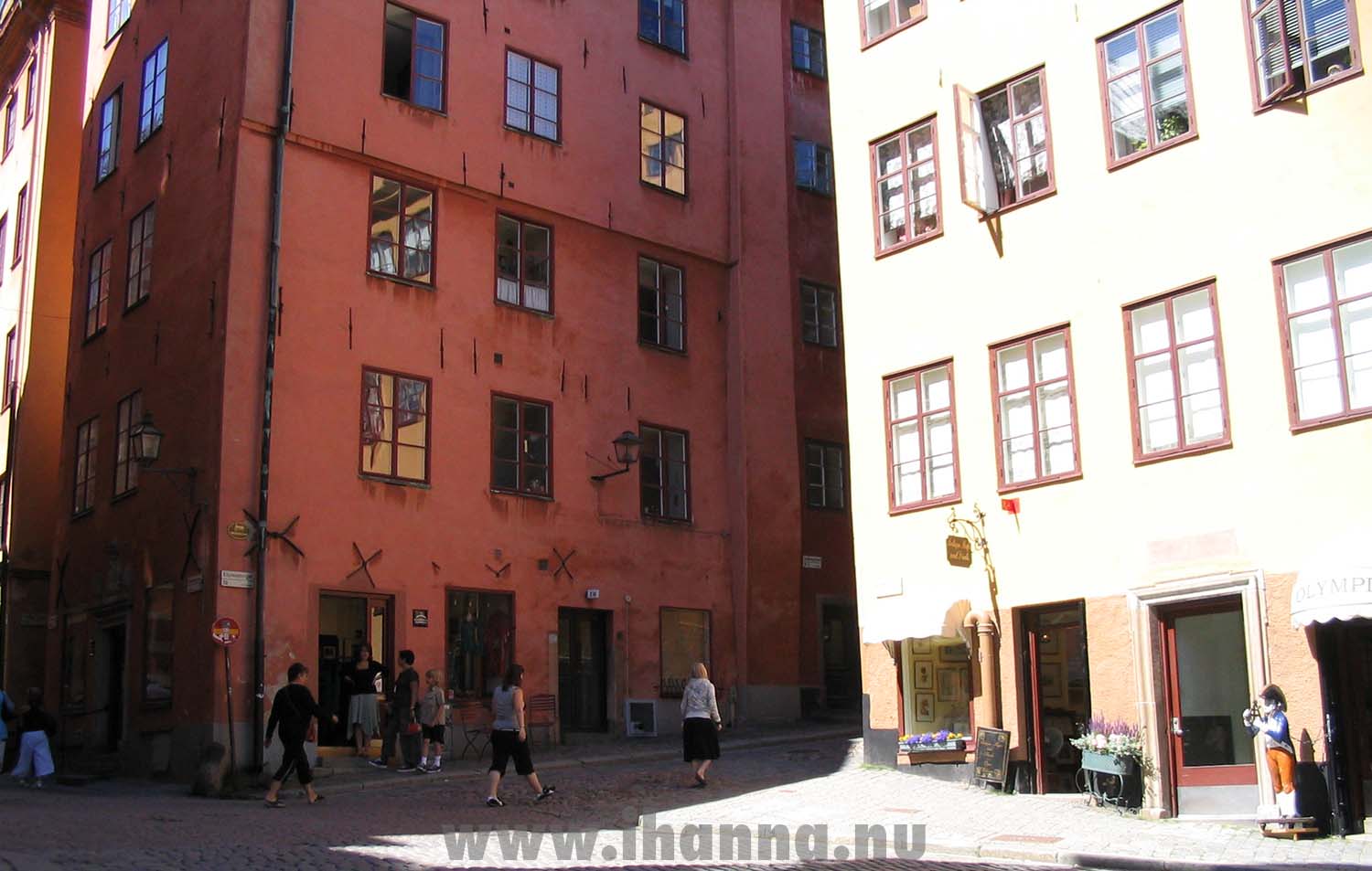 Old town in Stockholm is Gamla stan, by iHanna (Photo copyright Hanna Andersson)
