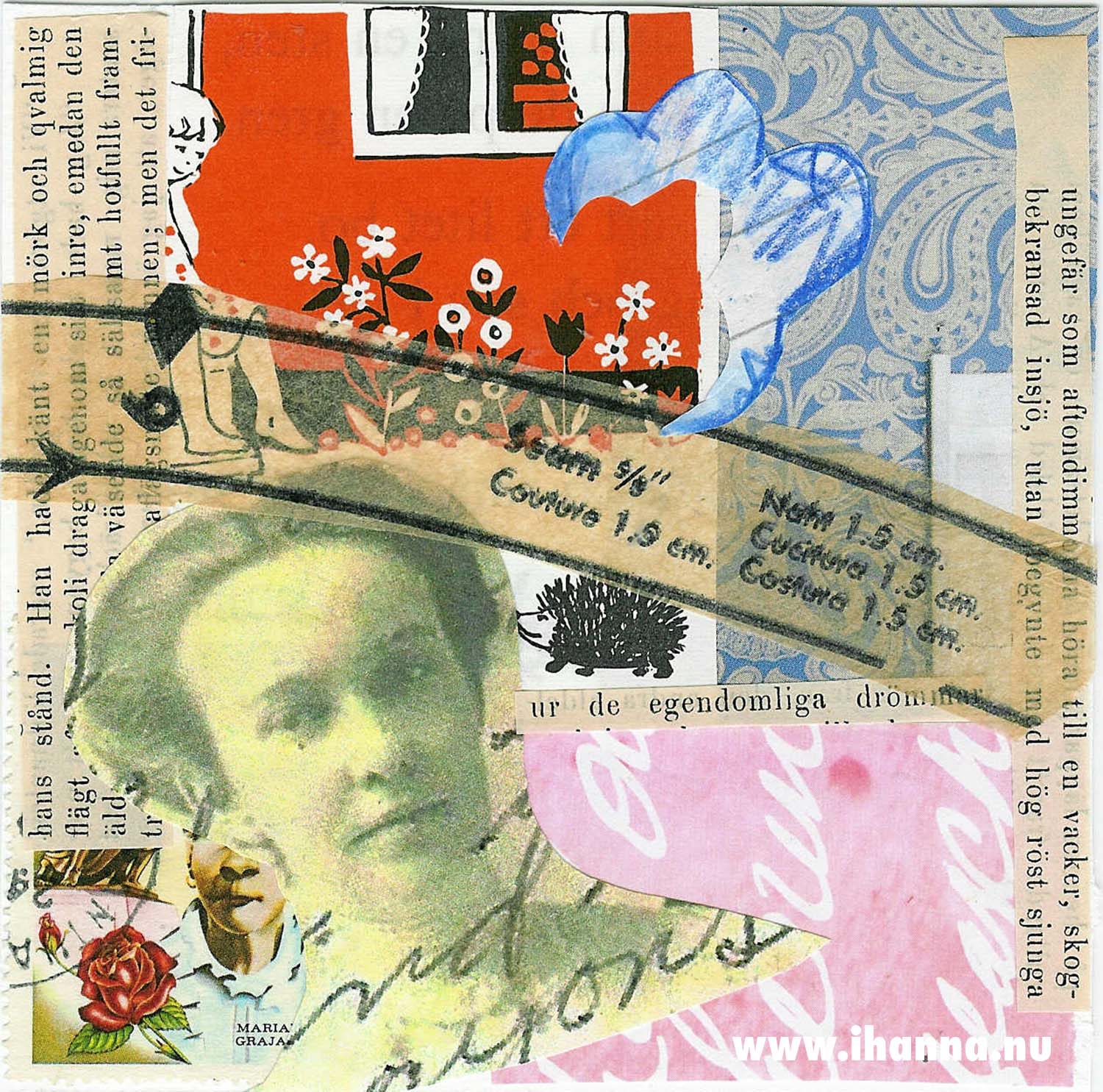 Collage Daily Art Card 2008-12-05 by iHanna (Copyright Hanna Andersson)