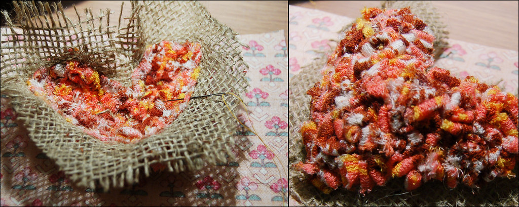 Photo collage of rug hooking crafted by iHanna in 2009 (Copyright Hanna Andersson)