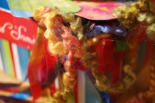 Bookmark tails made by Chris of PrismTrail Blog (Photo copyright Hanna Andersson)