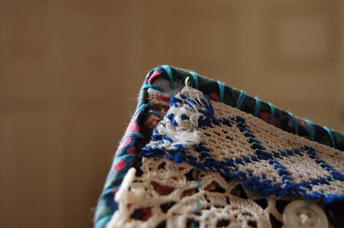 Art Quilt - detail of my grandma tribute quilt Inga Andersson (Copyright Hanna Andersson)