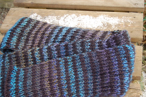 all those stripes (copyright Hanna Andersson) By a simple scarf knitter Black & blue scarf by iHanna (Copyright Hanna Andersson) all those stripes