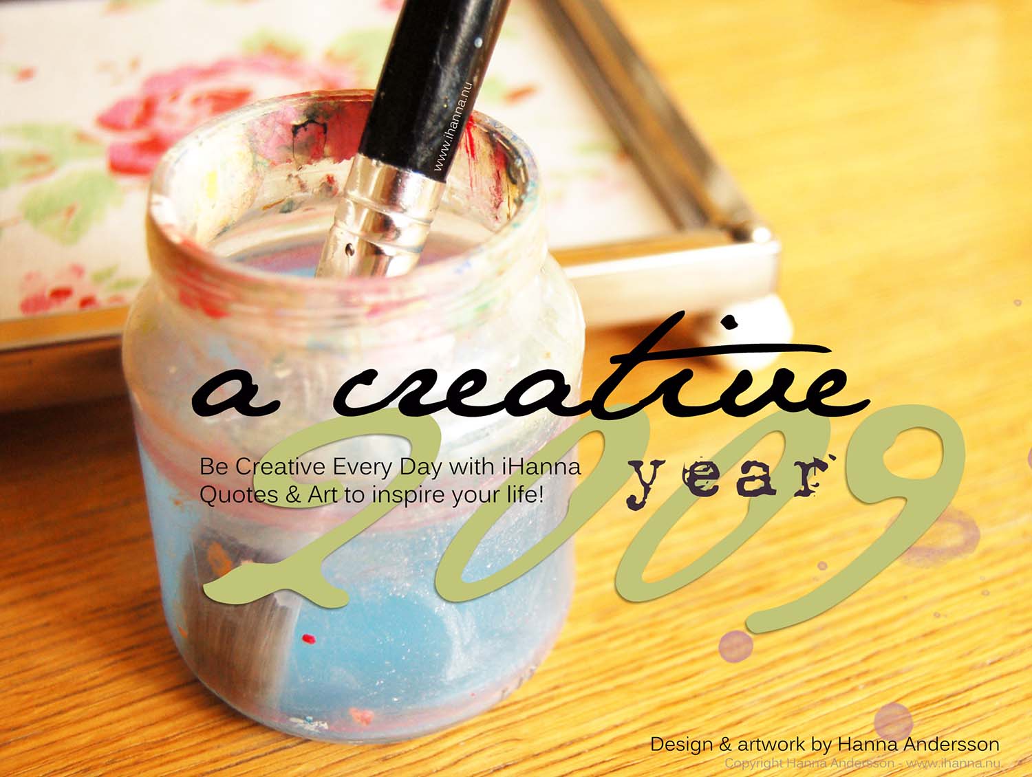 Make Your own Creative Layouts at Caf? Press like this Creative Year Calendar by iHanna (copyright Hanna Andersson)