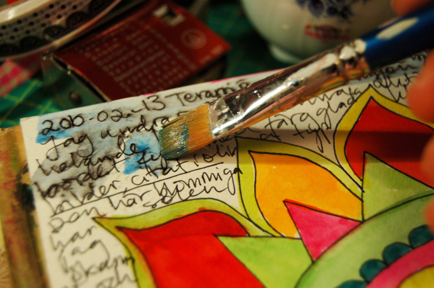 Then some Ink smearing by iHanna (Photo copyright Hanna Andersson)