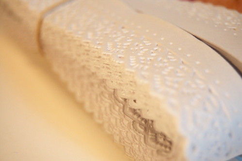 New and crisp white paper lace by iHanna (Copyright Hanna Andersson)