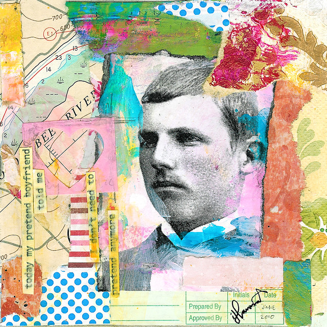 Collage by iHanna: My imaginary Boyfriend (Copyright Hanna Andersson)