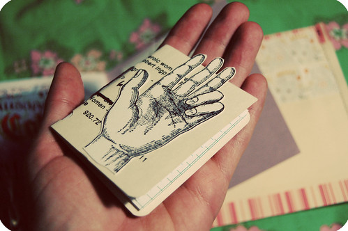 A fun little zine surprise from Becky in her Glimpse zine 2010 (Photo copyright H. Andersson) 