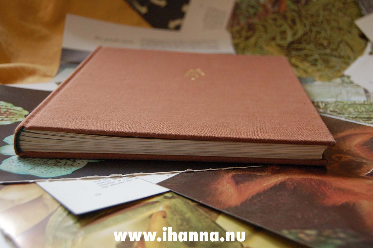 The book edge after it has been thinned out