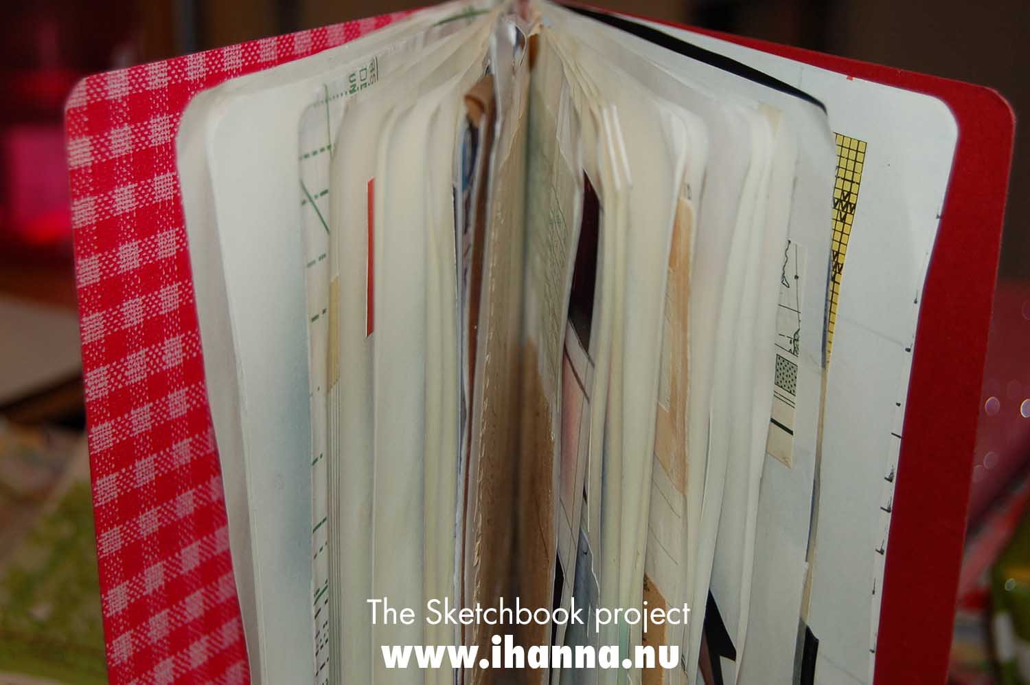 Open Sketchbook Project Grids and lines (Copyright Hanna Andersson)