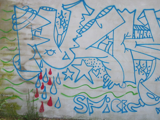 Wall doodles (Photo H. Andersson)