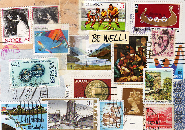 Meta Postcard #9 2012 by iHanna for iHanna DIY Postcard Swap 2012 (Copyright Hanna Andersson)