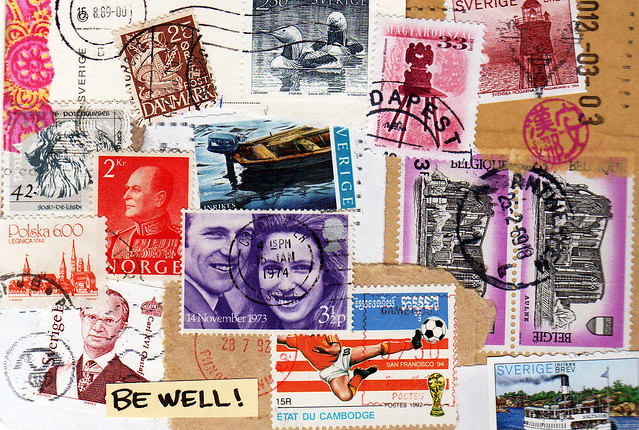 My Meta Postcard #1 of 17 by iHanna for iHanna DIY Postcard Swap 2012 (Copyright Hanna Andersson)