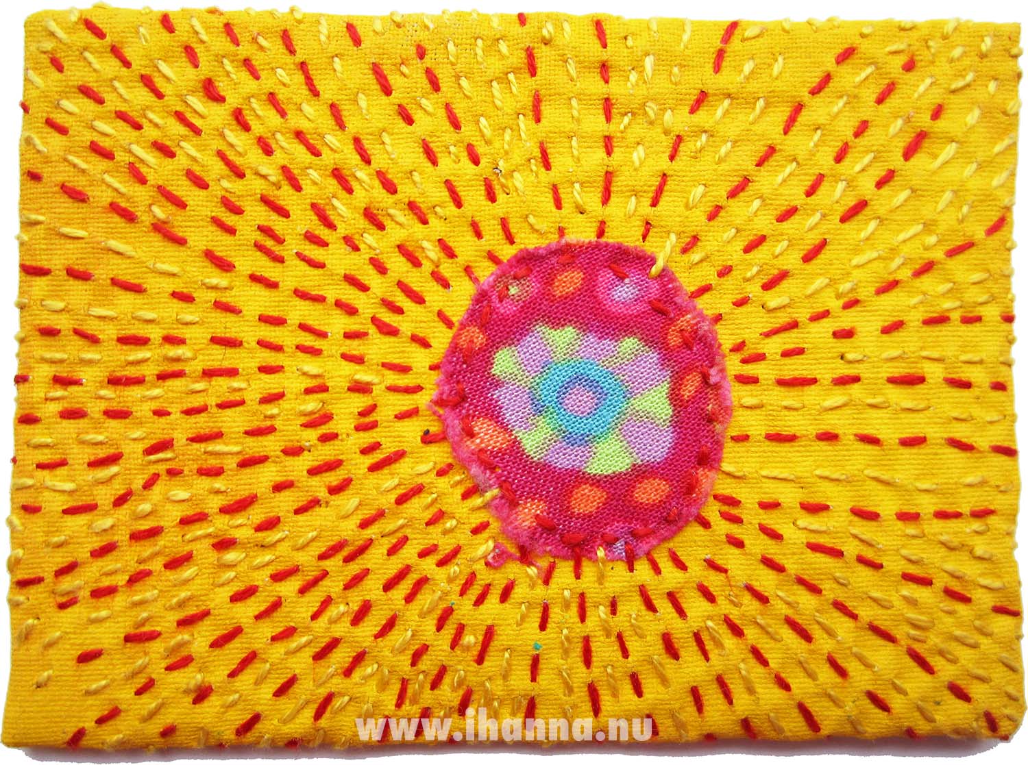 Sunshine ATC by iHanna (Copyright Hanna Andersson)
