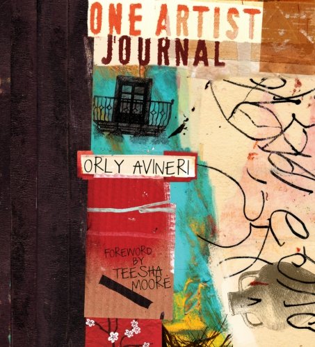 Bookreview of the selfpublished art book One Artist Journal by Orly Avineri