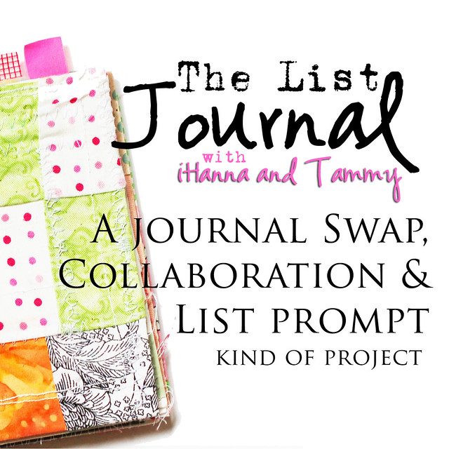 The List Journal project with iHanna and Tammy a journal swap collaboration and list prompt kind of project to join for art journalers