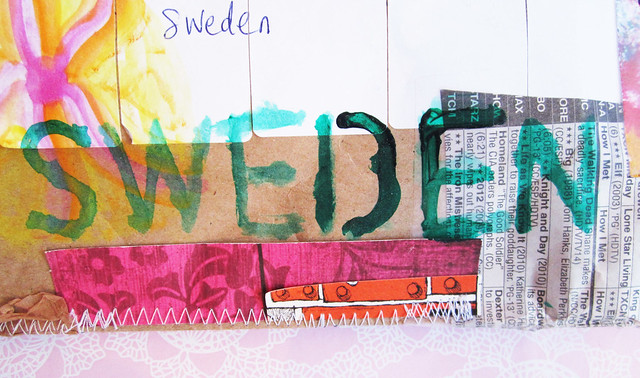SWEDEN Envelope detail by Tammy Garcia of DaisyYellow (photo copyright Hanna Andersson)