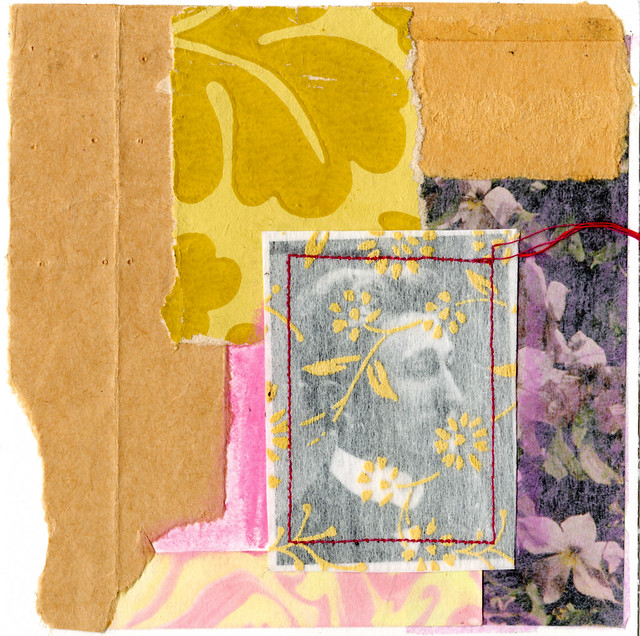 Captive for now, floating collage by iHanna made 2012 (Copyright H. Andersson)