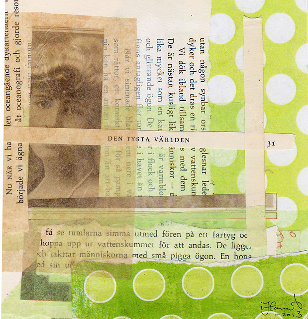 Collage: In Silence I sing by iHanna (Copyright Hanna Andersson)