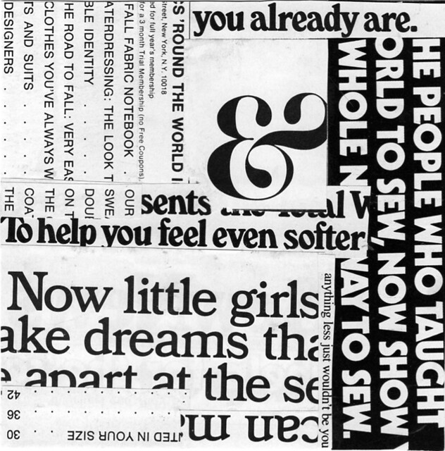 2013-03-21 Typical for Girls typographical art collage by iHanna (Copyright Hanna Andersson)