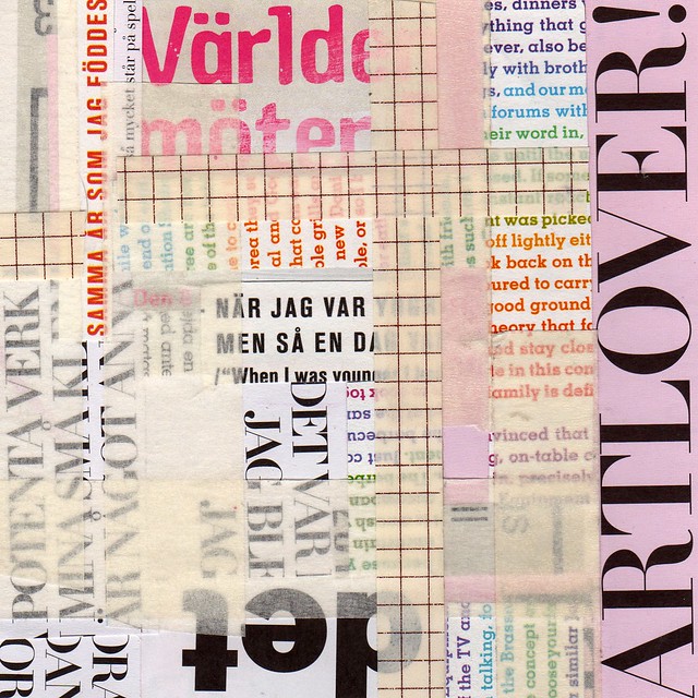 2013-03-18 It's a Typo typographical art collage by iHanna (Copyright Hanna Andersson)