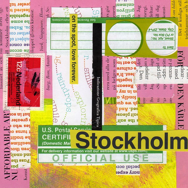 Collage: Typography Travels by iHanna (Copyright Hanna Andersson, 2013)