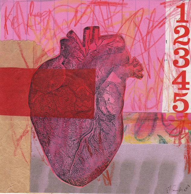 Collage: Illustration of Love II made by iHanna 2013 (Copyright Hanna Andersson)