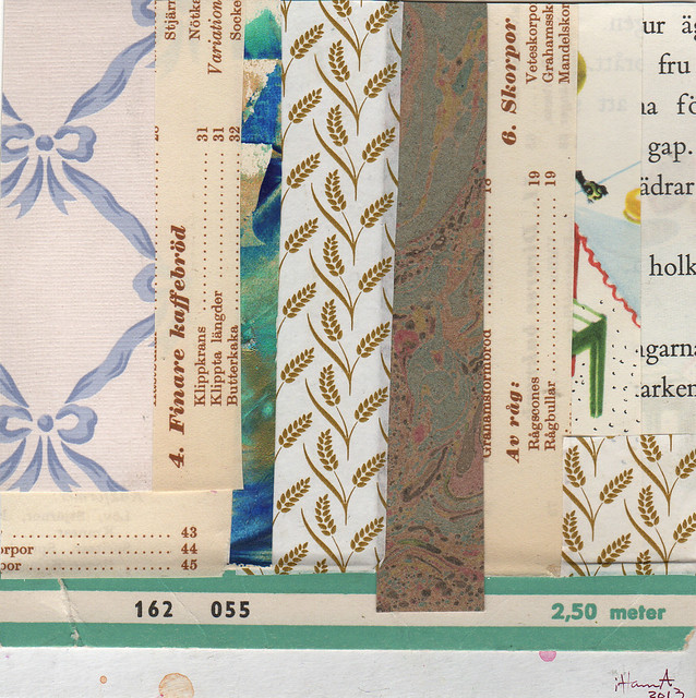 Collage: She will Bake Something for Us made by iHanna 2013 (Copyright Hanna Andersson)