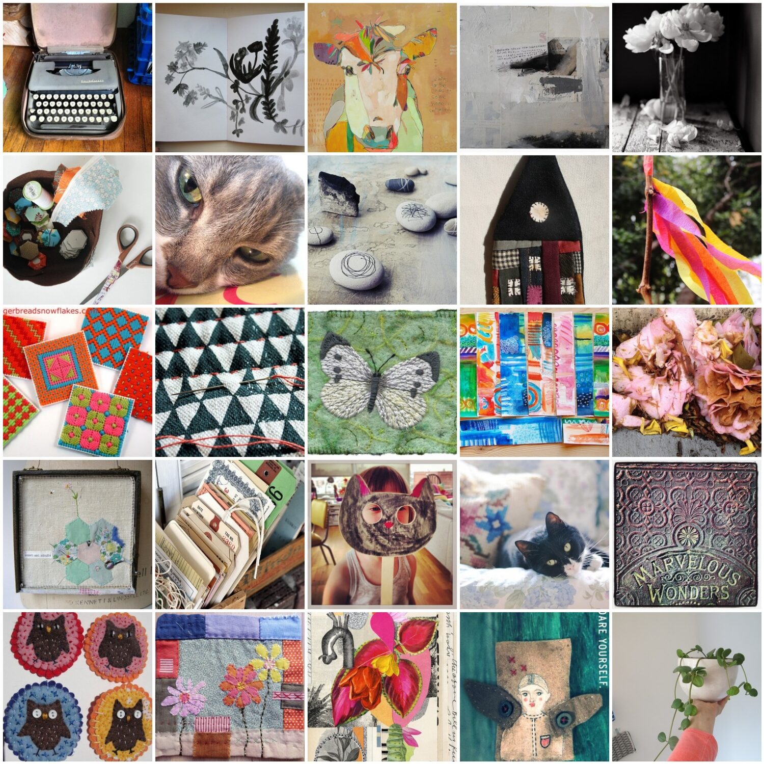 Inspiration Mosaic - May 2013 collected by iHanna via Flickr photo sharing community