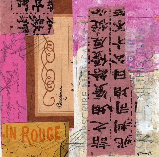 Collage: In Rouge by iHanna 2013 (Copyright Hanna Andersson)