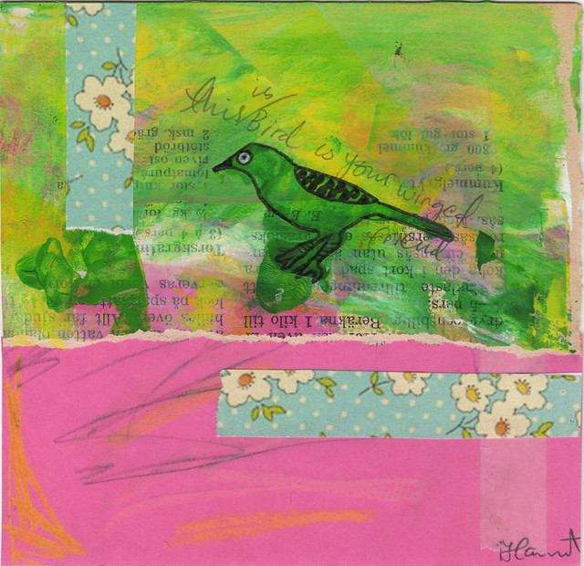 Collage: This Bird has Wings by iHanna 2013 (Copyright Hanna Andersson)