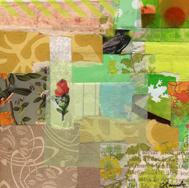 Collage: Annoying frogs by iHanna 2013 (Copyright Hanna Andersson)