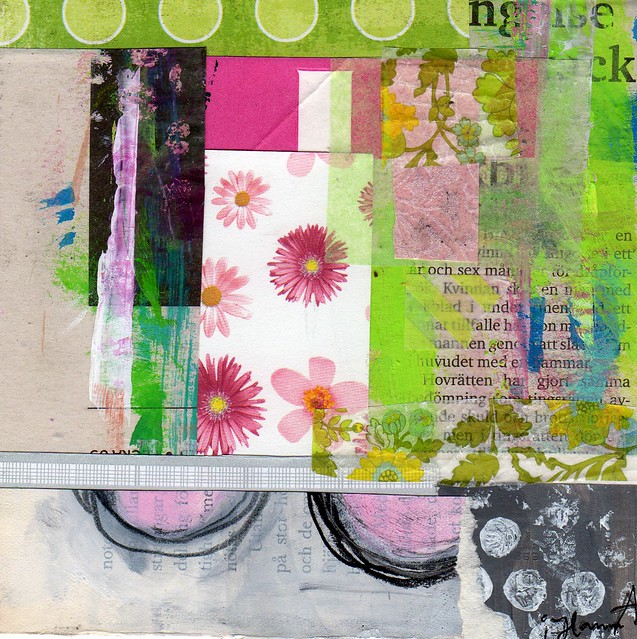 Collage: Female thoughts by iHanna 2013 (Copyright Hanna Andersson)