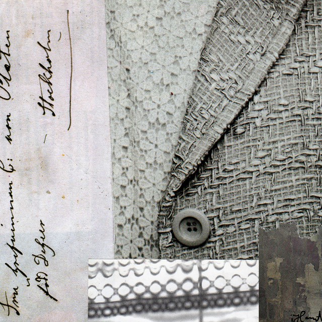 Collage in the series 365 collages in 2013 by iHanna titled Loved from Afar (Copyright H. Andersson) 