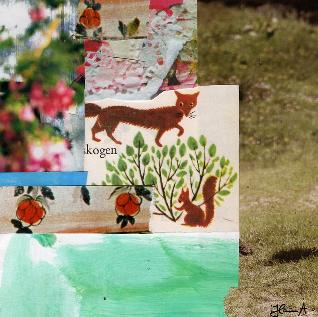 Collage: Forest Fox by iHanna in the series 365 in 2013 (Copyright Hanna Andersson)