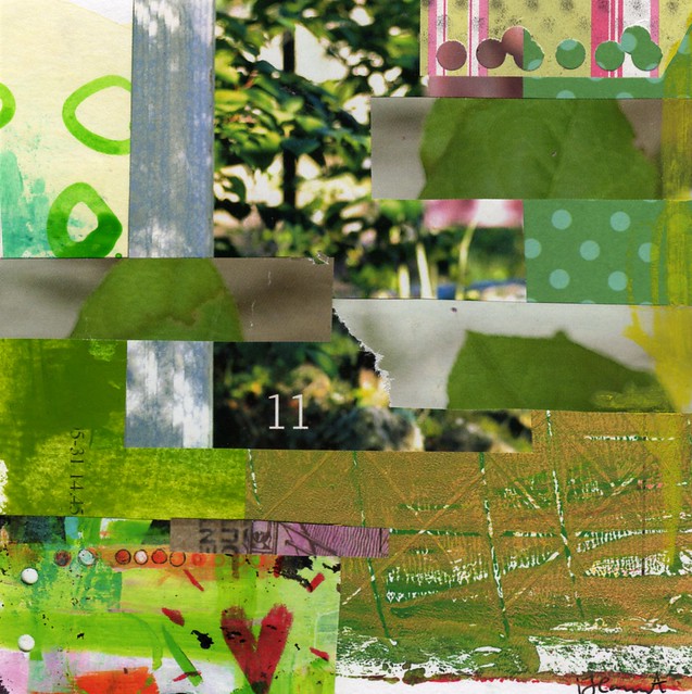 Collage: Hidden in the Forest by iHanna in the series 365 in 2013 (Copyright Hanna Andersson)