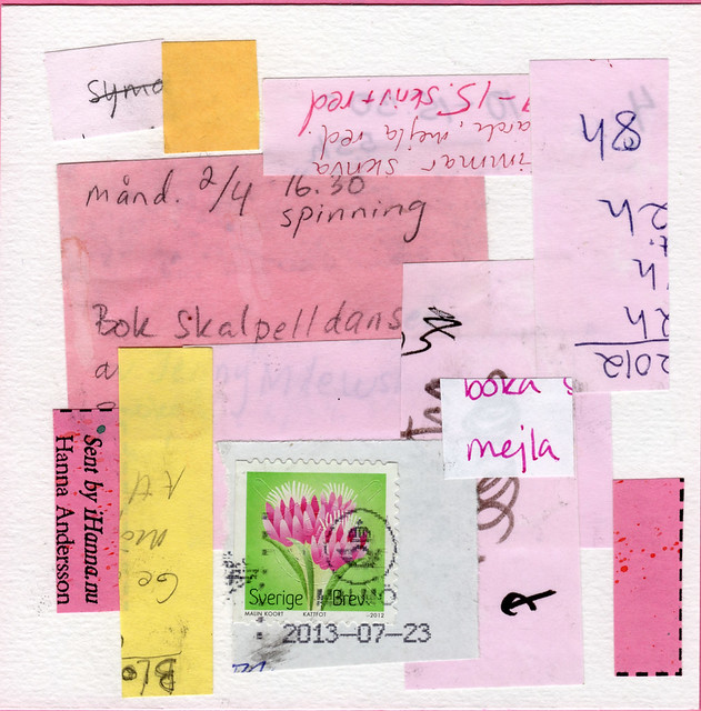 Post-it note Collage: Taking Notes 7 by iHanna (Copyright H. Andersson)