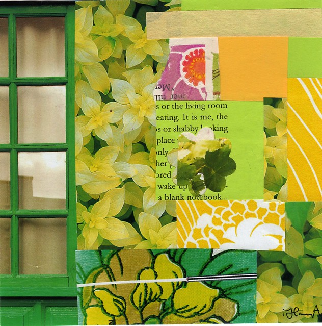 Collage: In His Window made by iHanna 2013 (Copyright H. Andersson)