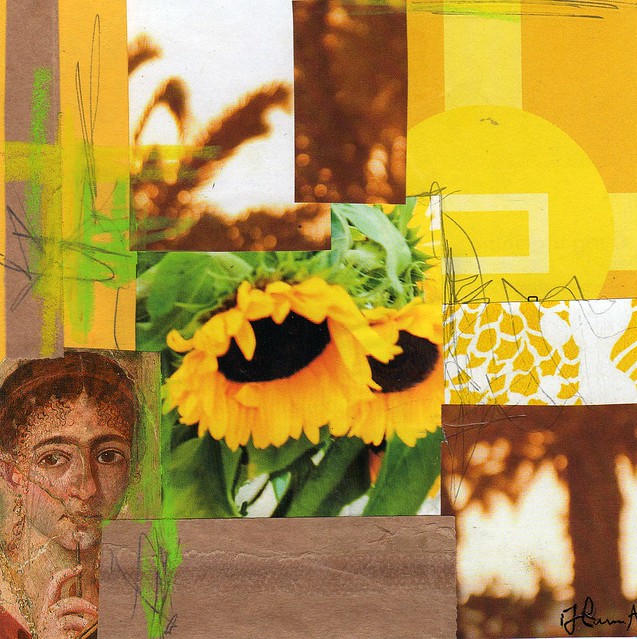 Collage: Sunshine Flowers made by iHanna 2013 (Copyright H. Andersson)