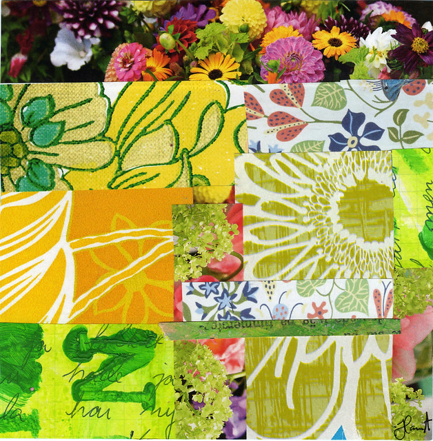 Collage: Sunshine Season yellow edition series made by iHanna 2013 (Copyright H. Andersson)