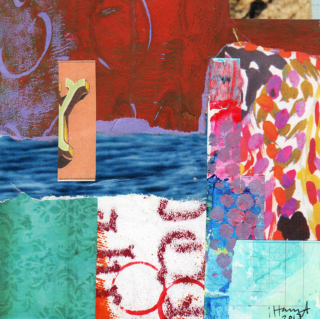 Collage: A Sea of Trouble made by iHanna 2013 (Copyright Hanna Andersson)