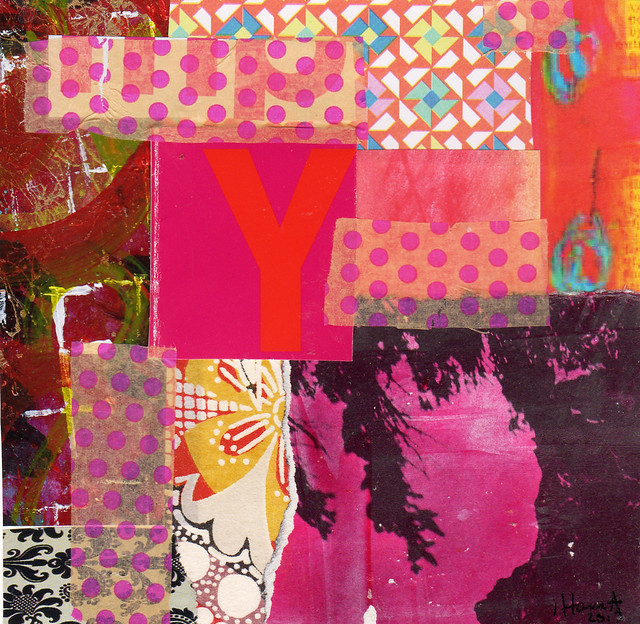 Collage: Y for yes please! made by iHanna 2013 (Copyright Hanna Andersson)