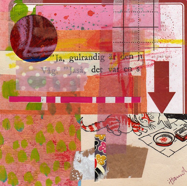 Collage: Happy kitty made by iHanna 2013 (Copyright H. Andersson)