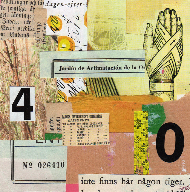 Collage: Mon Jardin made by iHanna 2013 (Copyright H. Andersson)