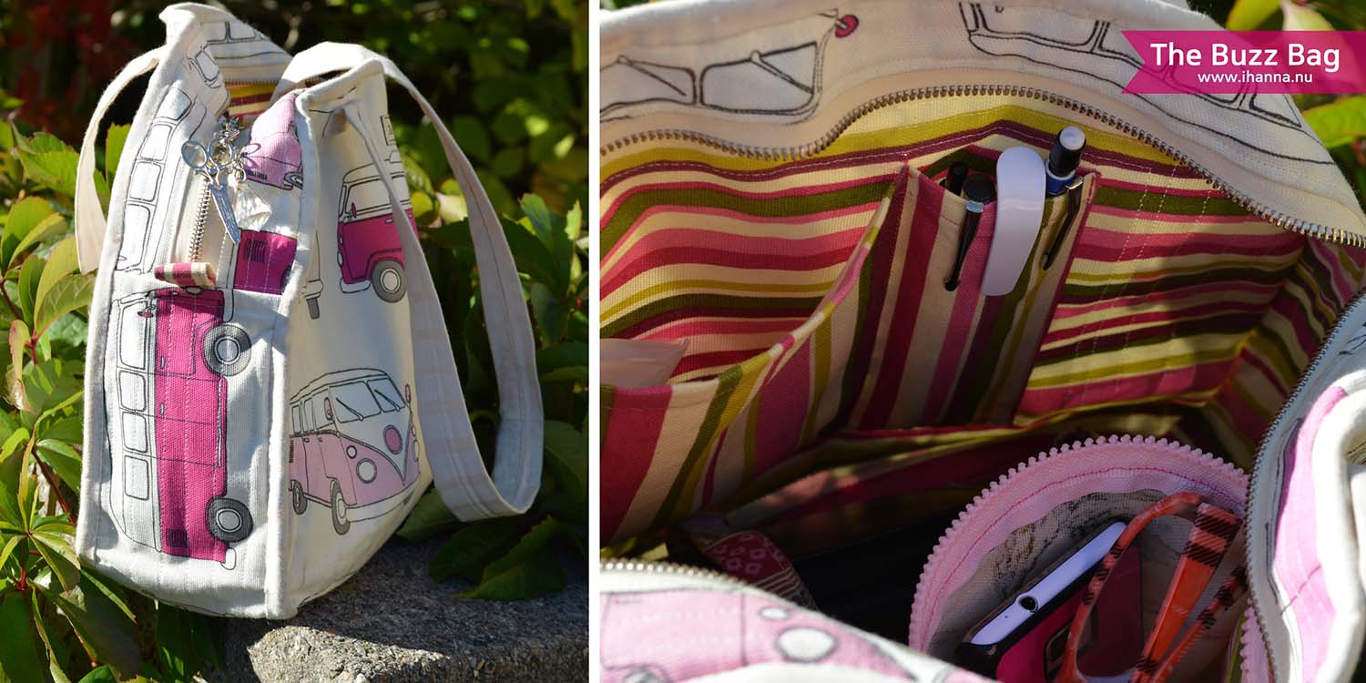 Mom's bag with zipper decoration (Photo copyright Hanna Andersson)