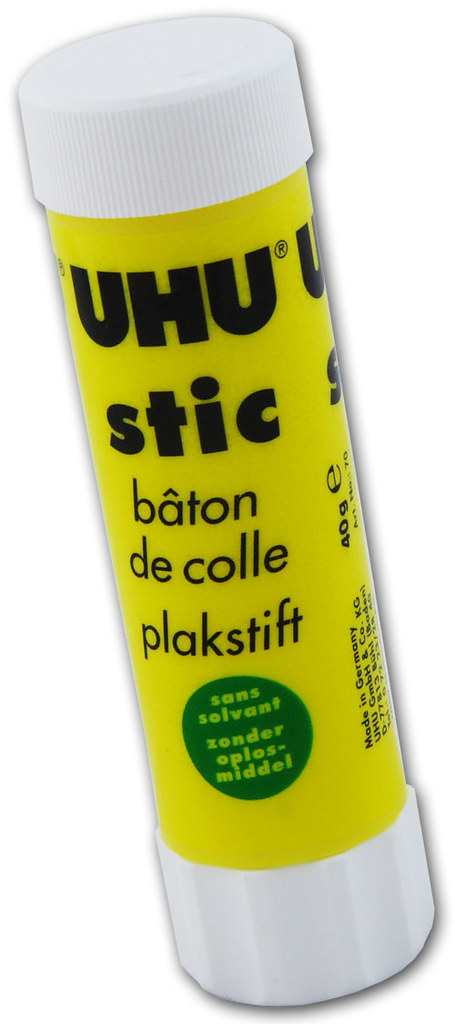 Uhu glue stick yellow gluestick photo by iHanna (Photo Copyright Hanna Andersson)
