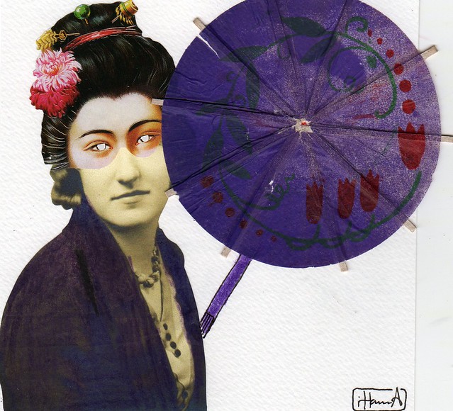 365 collages by iHanna in 2013 Feeling Invisible 7 (Copyright Hanna Andersson)