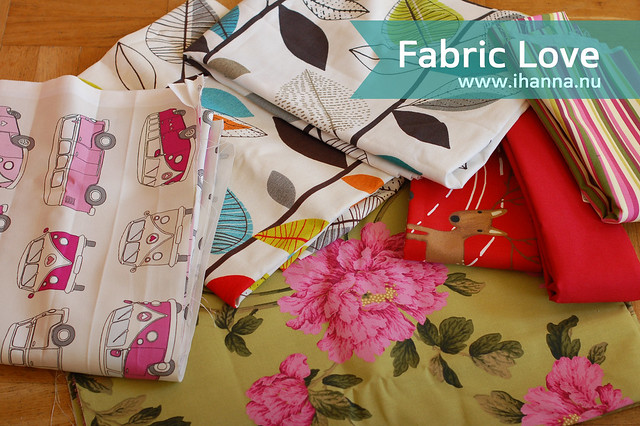 Getting Free Fabric in the Mail as a sponsored blogger