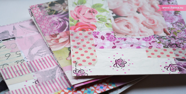 Rose Collages for Week 43 in a pile (Photo Copyright H. Andersson)