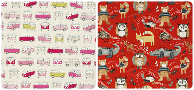 The terrys fabrics I picked out for myself