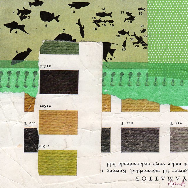 Collage: One of the Crowd by iHanna (Copyright Hanna Andersson)